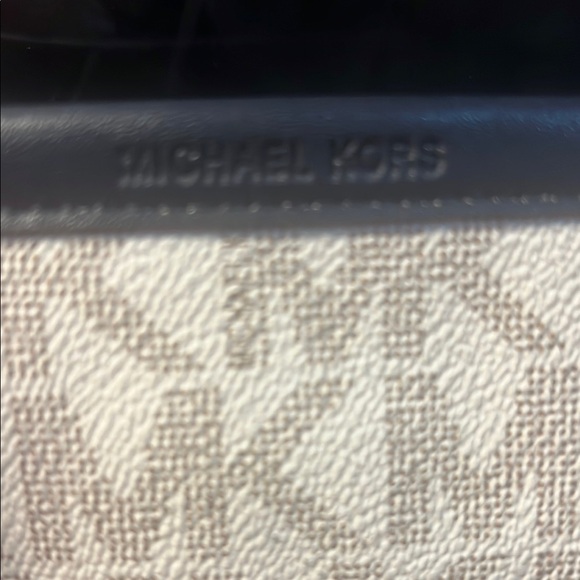 Michael Kors White and Gray Clutch - Picture 2 of 4